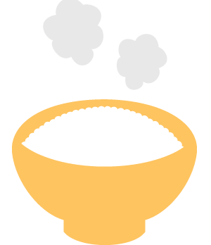 白米のように美味しい