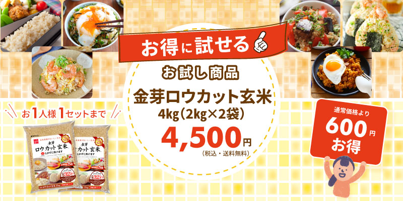 お試し商品バナー