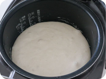金芽米の米粉パン〜炊飯器使用〜作り方4