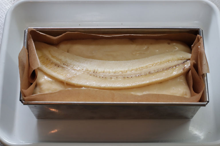 「みんな大好き！バナナの米粉パウンドケーキ」作り方6画像