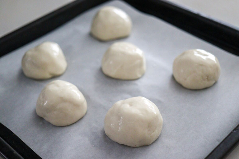 「【発酵なし】豆腐米粉ジャムパン♪」作り方画像3