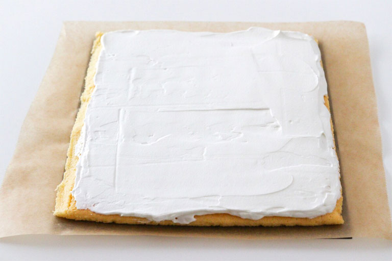 「【グルテンフリー】米粉のロールケーキ」作り方9画像