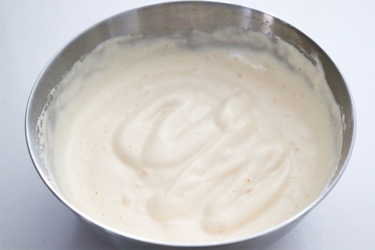 「【グルテンフリー】米粉のロールケーキ」作り方3画像