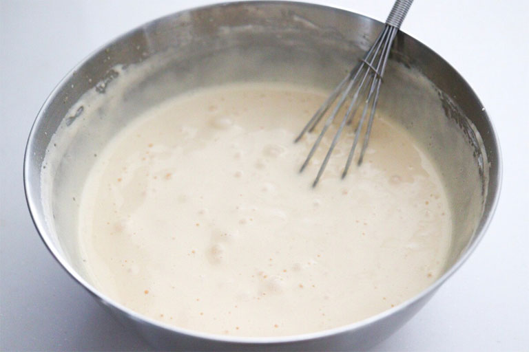 「【グルテンフリー】米粉のロールケーキ」作り方4画像