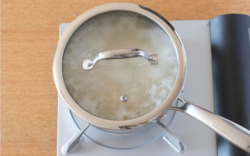 「金芽ロウカット玄米の鍋炊飯」作り方3画像