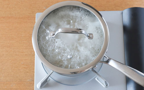 「金芽ロウカット玄米の鍋炊飯」作り方4画像
