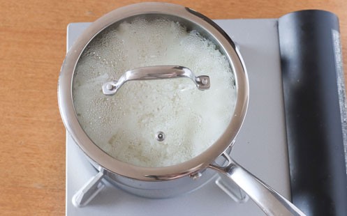 「金芽米の鍋炊飯」作り方5画像