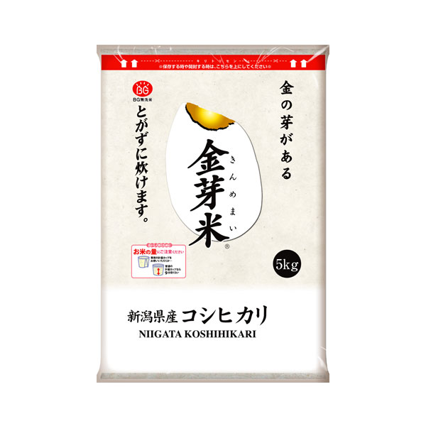 「金芽米新潟県産コシヒカリ」商品画像