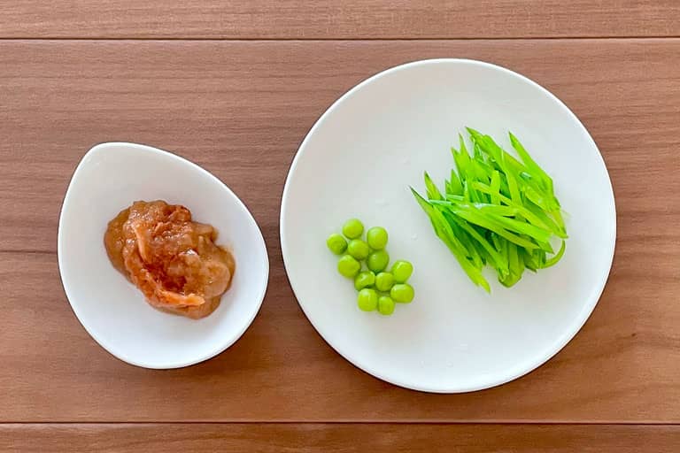 「梅風味そぼろとしっとり炒り卵の二色丼《金芽ロウカット玄米レシピ》」画像1