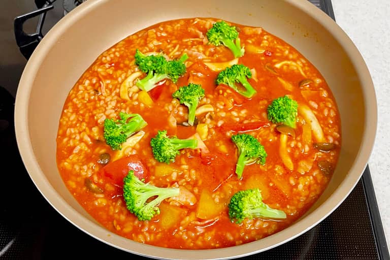 「ごろごろ野菜と玄米のトマトリゾット《金芽ロウカット玄米レシピ》」画像3