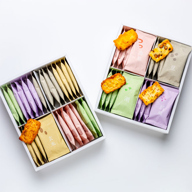 110年選ばれてきた味東あられ本鋪が贈る金芽米を使用した新ブランド